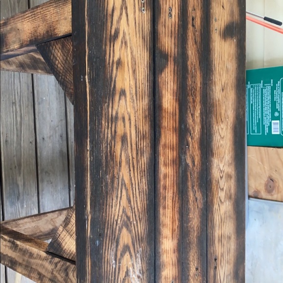 Hand crafted multiple purpose table - Picture 2 of 2